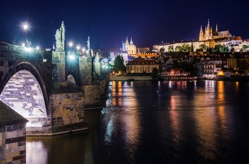 Fototapeta na wymiar St Charles Bridge Prague