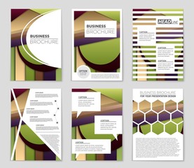 Abstract vector layout background set. For art template design, list, front page, mockup brochure theme style, banner, idea, cover, booklet, print, flyer, book, blank, card, ad, sign, sheet,, a4