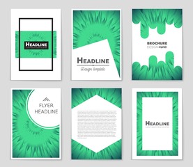 Abstract vector layout background set. For art template design, list, page, mockup brochure theme style, banner, idea, cover, booklet, print, flyer, book, blank, card, ad, sign, sheet,, a4.