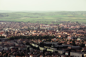 Obraz premium Sibiu Aerial