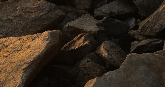 Huge stones, texture, granite
