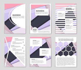 Abstract vector layout background set. For art template design, list, front page, mockup brochure theme style, banner, idea, cover, booklet, print, flyer, book, blank, card, ad, sign, sheet,, a4