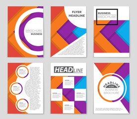 Abstract vector layout background set. For art template design, list, front page, mockup brochure theme style, banner, idea, cover, booklet, print, flyer, book, blank, card, ad, sign, sheet,, a4