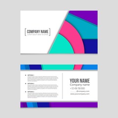 Fototapeta premium Abstract vector layout background set. For art template design, list, front page, mockup brochure theme style, banner, idea, cover, booklet, print, flyer, book, blank, card, ad, sign, sheet,, a4