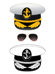 Navy captain hat