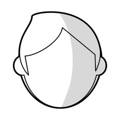 faceless man icon image vector illustration design 