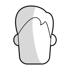 faceless man icon image vector illustration design 