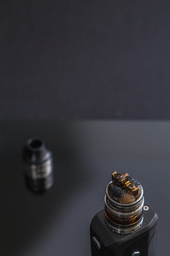 RDA Tank atomizer with head disassembled