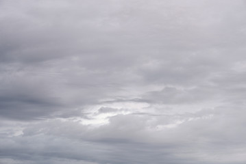 Obraz premium Dark, ominous rain clouds.
