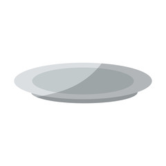 dish icon image icon over white backgorund. vector illustration
