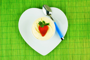 Strawberry With Cream 