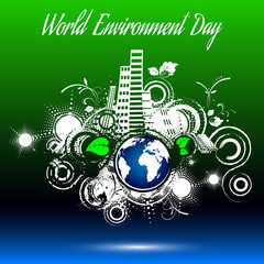 World environment day, abstract background