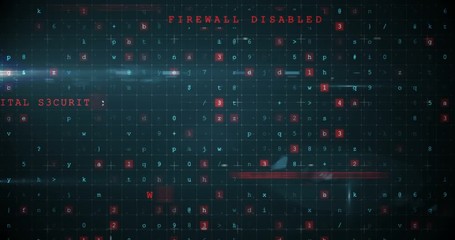 Digitally generated warning sign for online fraud - Powered by Adobe