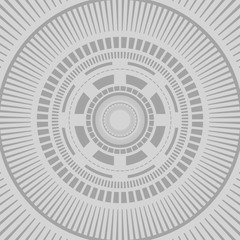 round art background