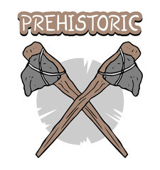Prehistoric ax symbol