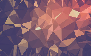Abstract low poly background, geometry triangle