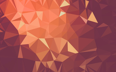 Abstract low poly background, geometry triangle