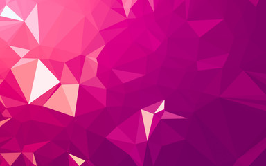 Fototapeta premium Abstract low poly background, geometry triangle