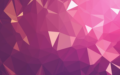 Abstract low poly background, geometry triangle