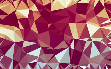 Obraz premium Abstract low poly background, geometry triangle
