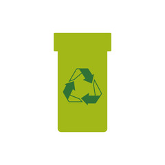 Recycle reuse and reduce icon vector illustration graphic design