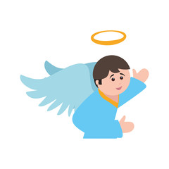 Holy spiritual angel