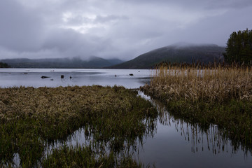Pine Beach.  Shadow Mountain Lake, Colorado