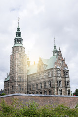 Rosenborg Castle in the centre of Copenhagen