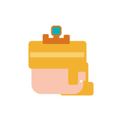Princess Pixelated videogame vector illustration graphic icon design