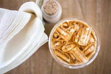 Iced coffee