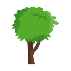 tree natural foliage image vector illustration eps 10