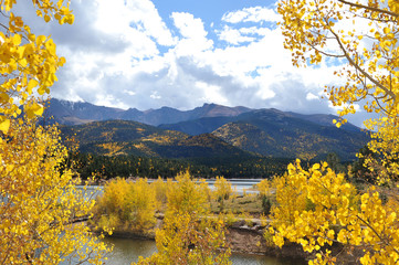 Pikes Peak and Crystal Resevoir