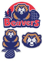 Beaver mascot © bazzier