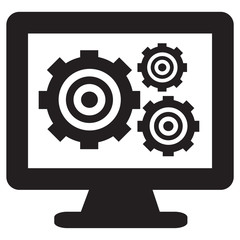 computer setting Icon