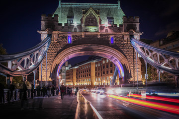 Obraz premium London bridge by night