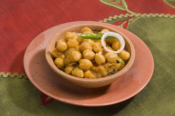Chana Masala or Spicy Chickpeas