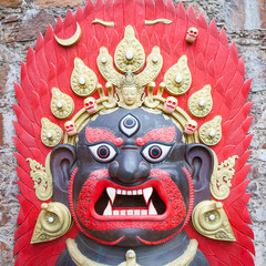 Bhairab Mask from Nepal