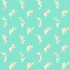 Natural Leaf Seamless Pattern