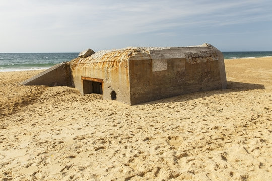 labenne beach,bunker-france