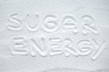 Sugar energy sign