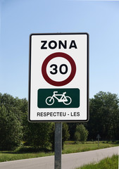 zone à 30 kms heure