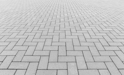 Paver brick floor also call brick paving, paving stone or block paving. Manufactured from concrete...