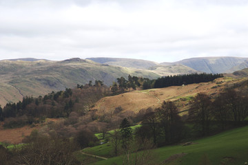 Obraz premium Helvellyn Walk, Glenridding, Lake District National Park, England, UK