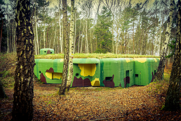 Bunker at seashore - Hel, Poland