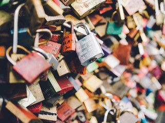 Love Padlocks at Hohenzollern Bridge