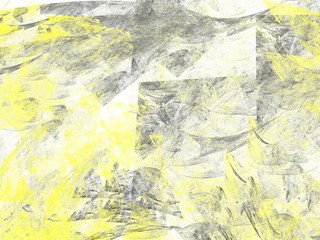 Abstract grunge dirty yellow background on white backdrop