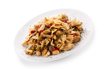 Pasta with meat