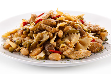 Pasta with meat