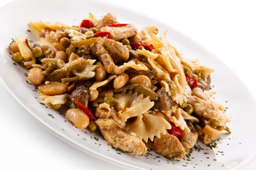 Pasta with meat