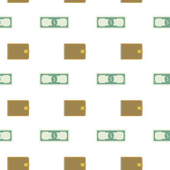 Money seamless pattern